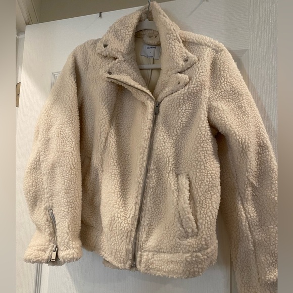 Old Navy Jackets & Blazers - Old navy Sherpa moto jacket
